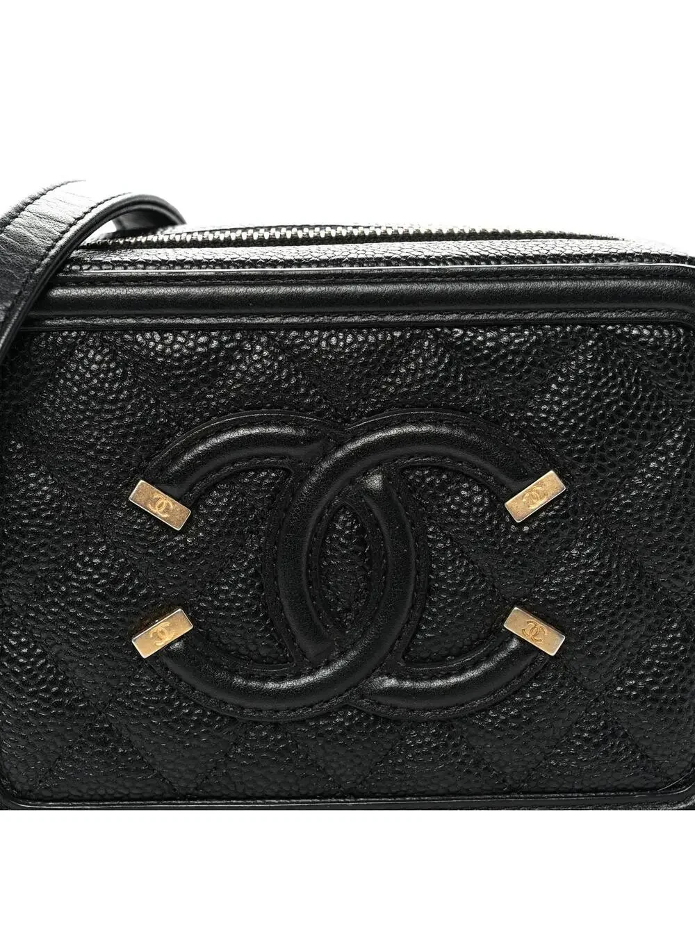 Chanel Caviar Quilted Cc Filigree #321495C17B